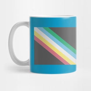 Disability Pride Flag - Image Only Mug